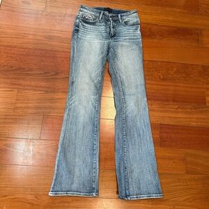 Women's Buckle Black Peyton Bootcut Jeans